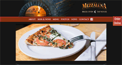 Desktop Screenshot of mezzaluna-hendersonville.com